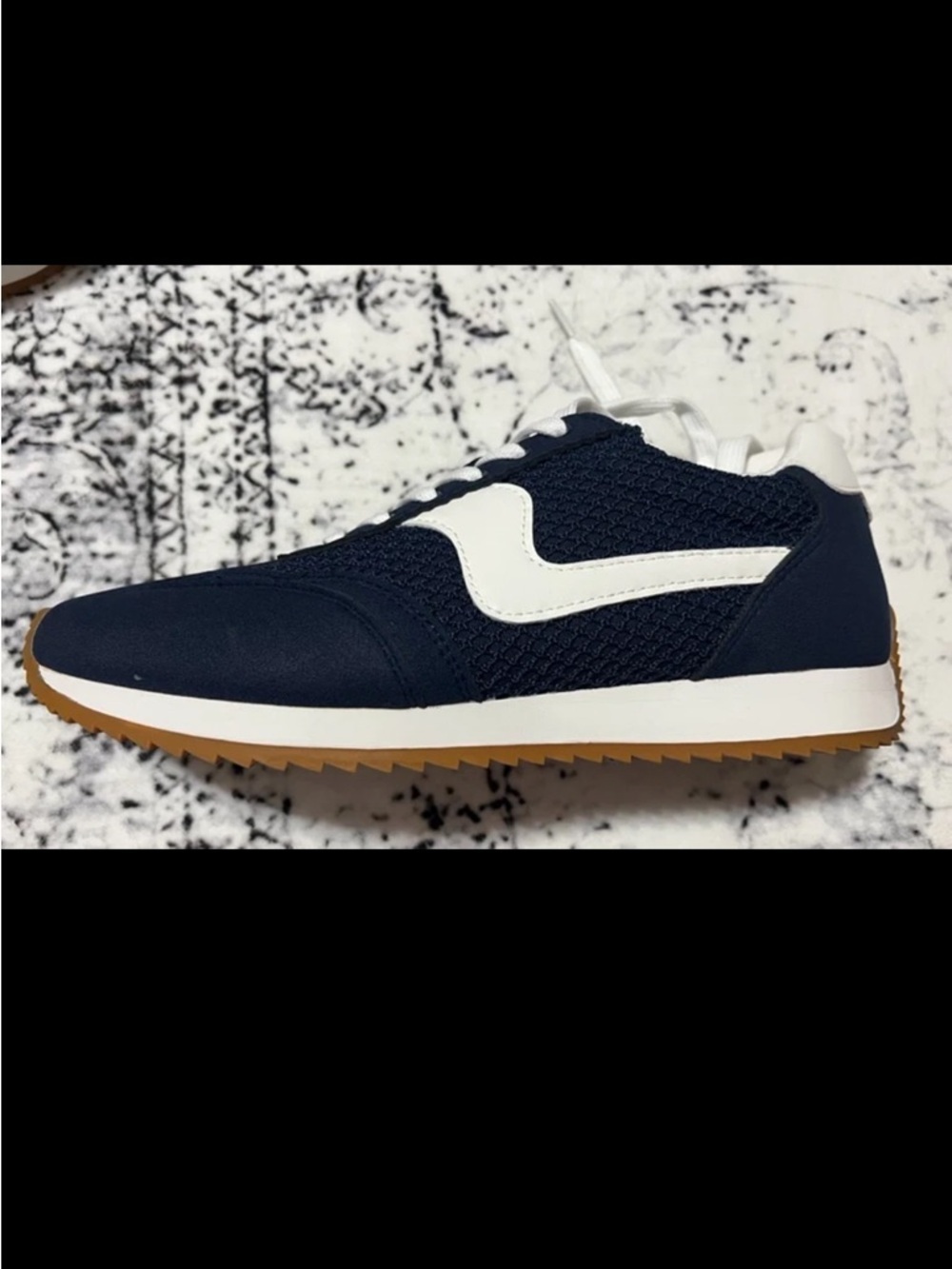 NEW Womens Project Cloud Memory Foam Sneakers Navy Blue & White US 10 - Picture 7 of 11